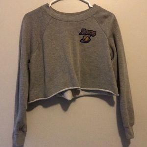 Lakers Crop Top sweater